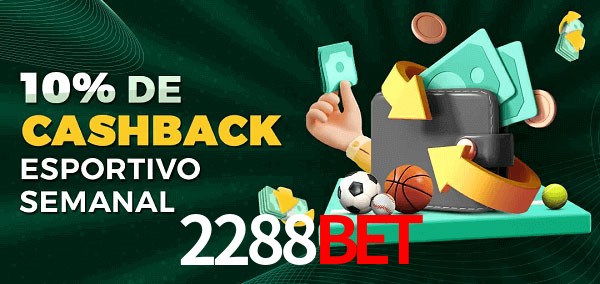 10% de bônus de cashback na 2288BET